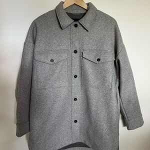 Banana Republic oversized shirt/jacket.